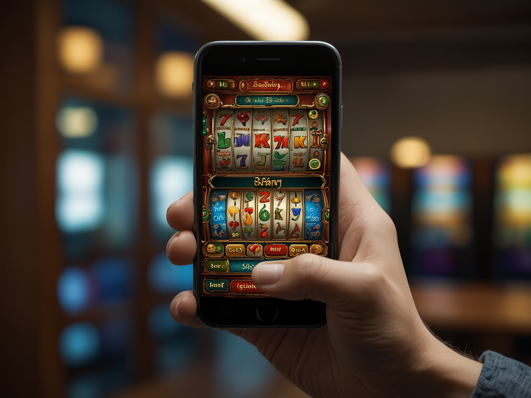 Mobile web play at Cherry Spins