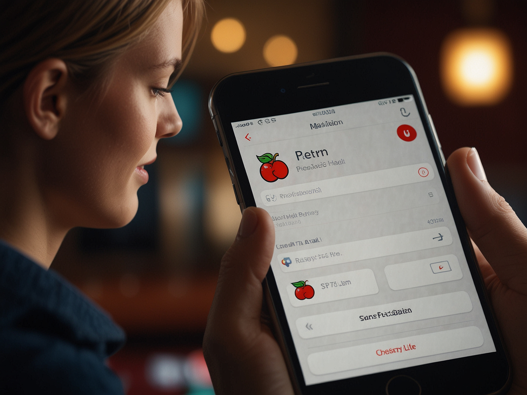 User registering on Cherry Spins